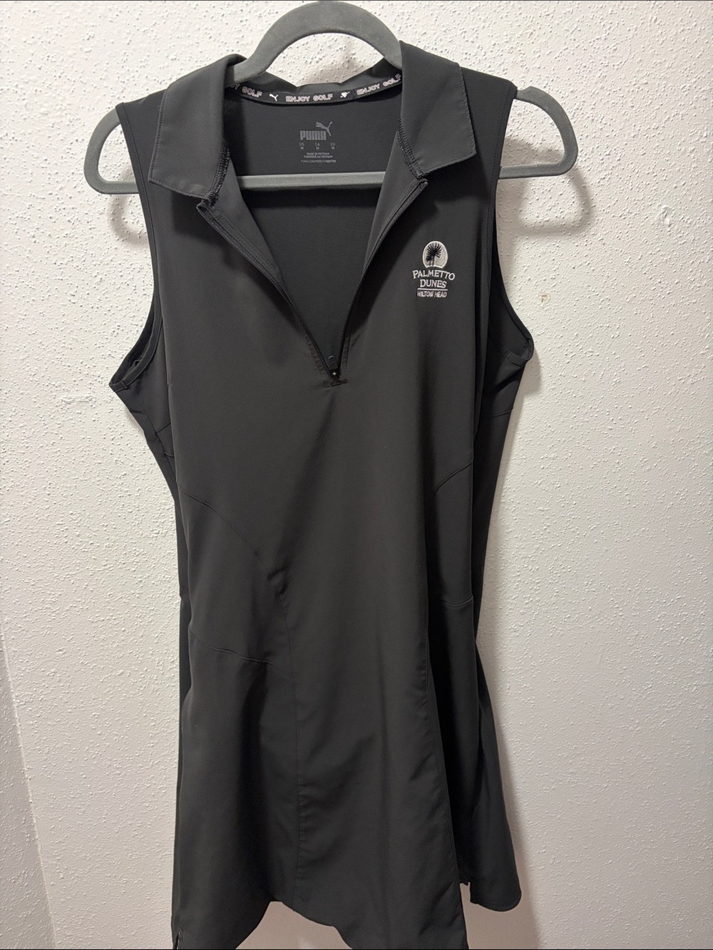 Puma Sleeveless Golf Dress with Palmetto Dunes Logo